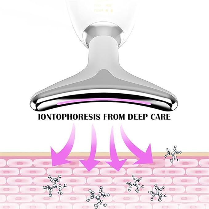 GLOW Beauty Red Light Therapy Facial Massager