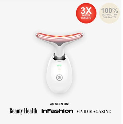 GLOW Beauty Red Light Therapy Facial Massager